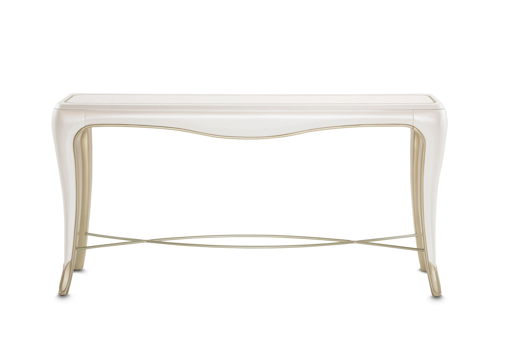 London Place Creamy Pearl Console Table - Ornate Home