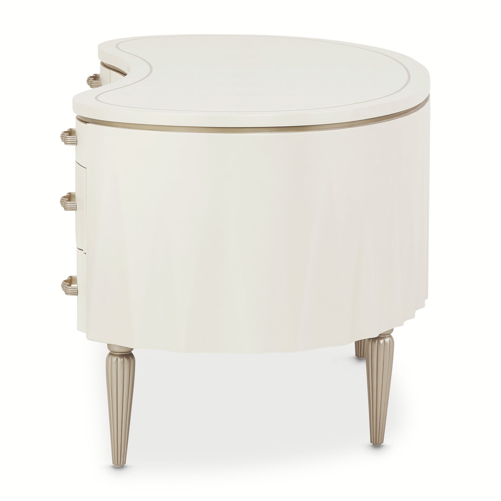 London Place Creamy Pearl Desk - Ornate Home