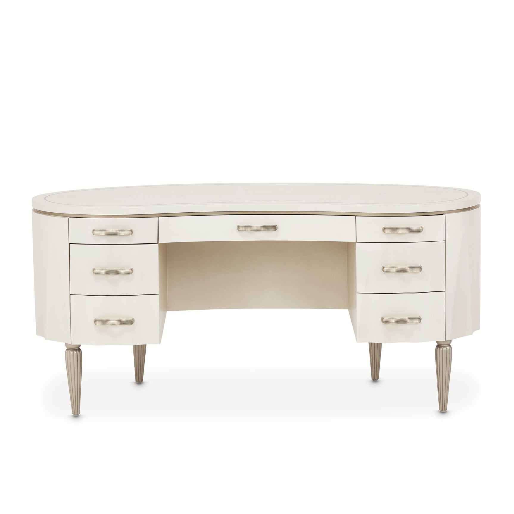 London Place Creamy Pearl Desk - Ornate Home