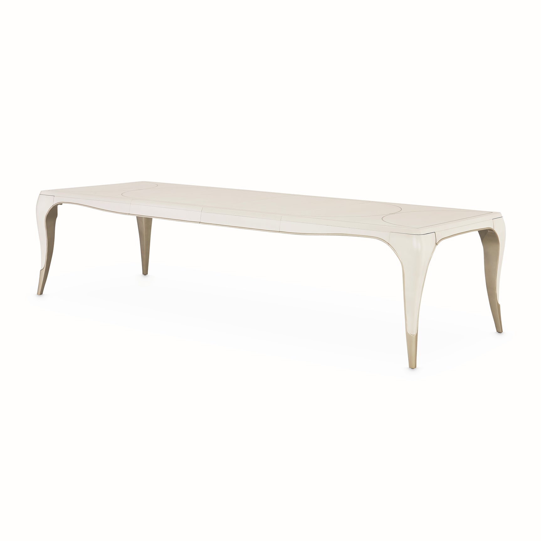 London Place Creamy Pearl Rectangular Dining Table - Ornate Home