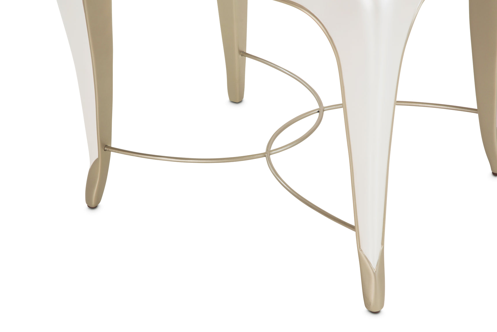 London Place Creamy Pearl Rectangular End Table - Ornate Home