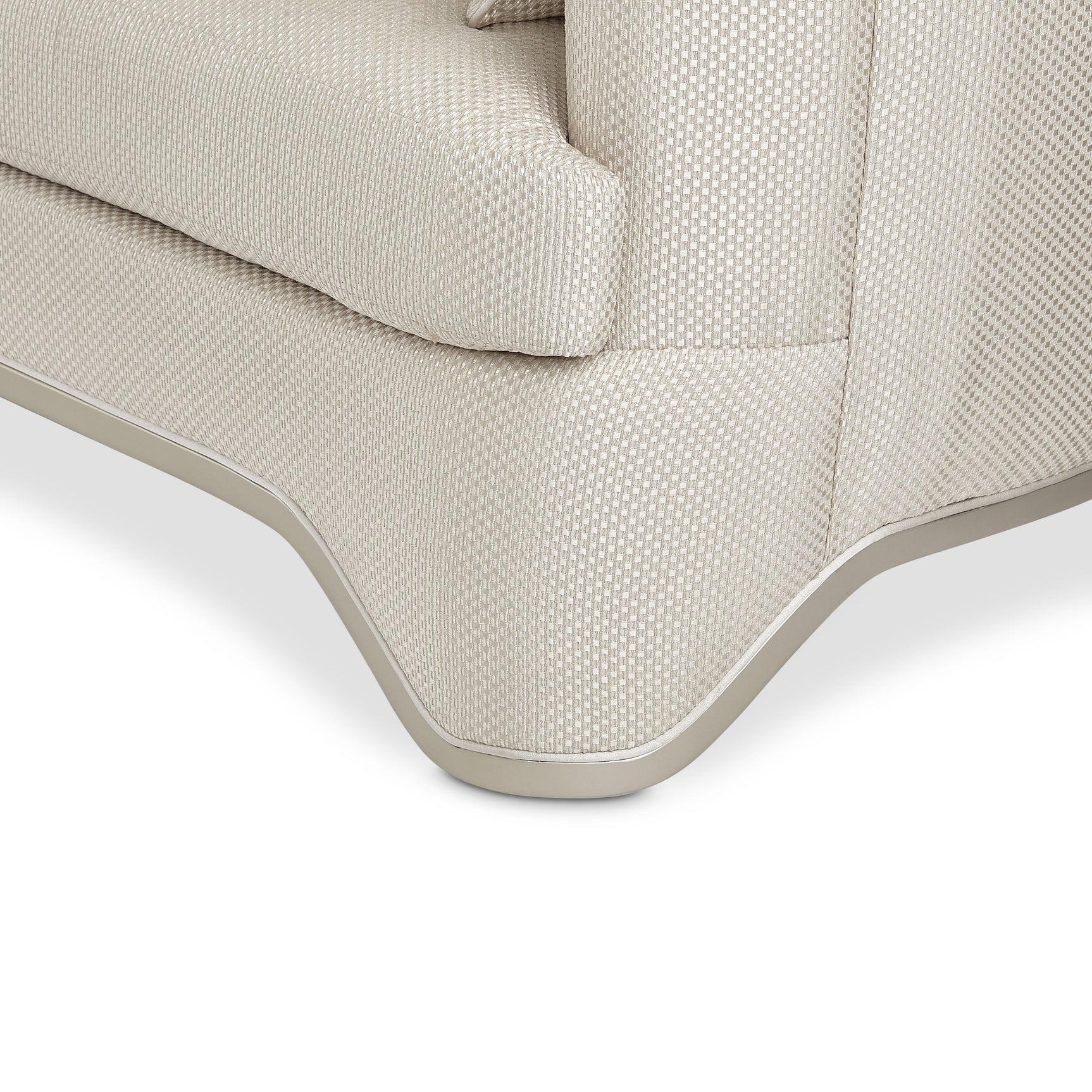 London Place Light Champagne/Champagne Loveseat - Ornate Home