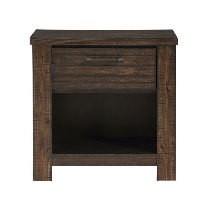 Longview Brown Nightstand - Ornate Home