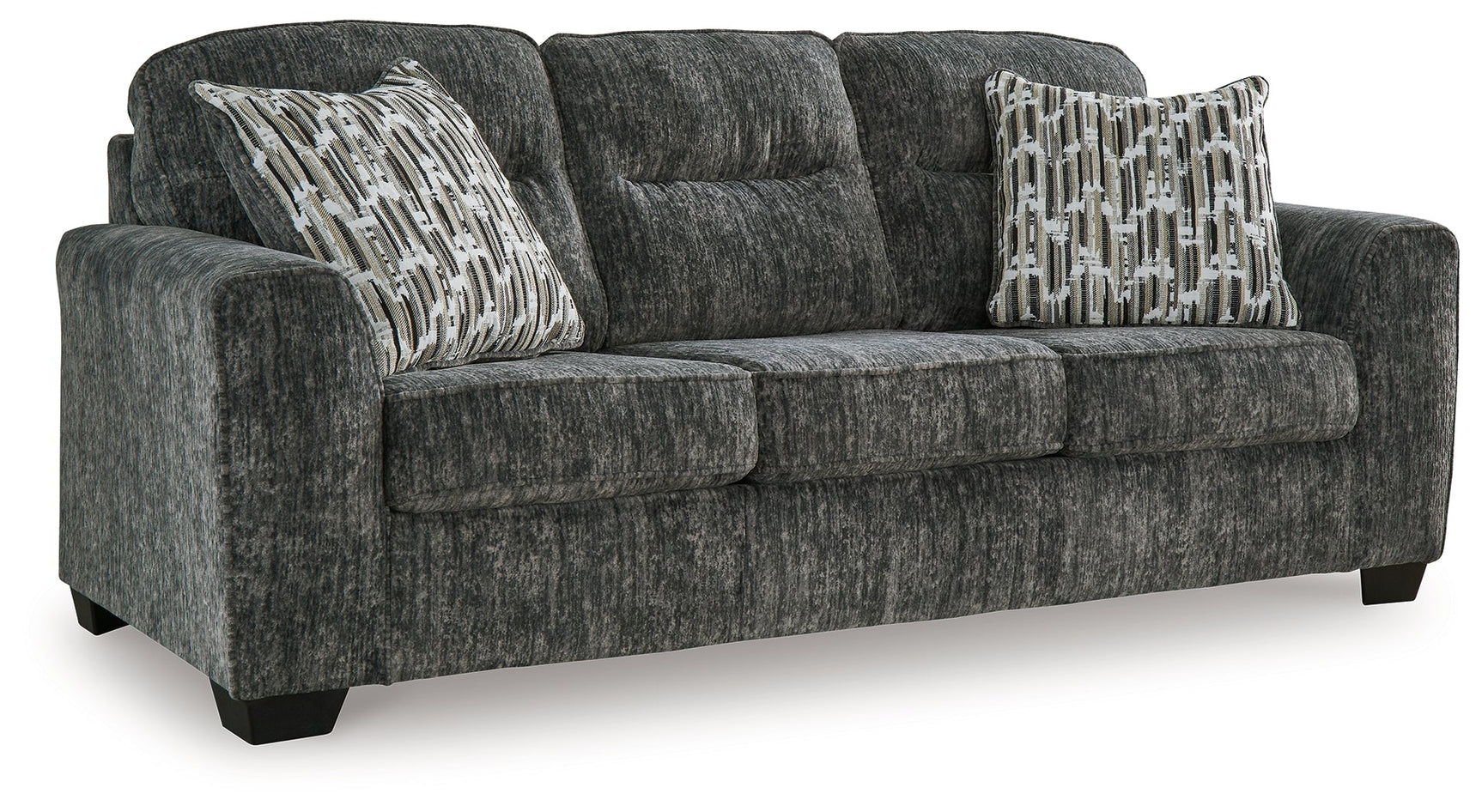 Lonoke Gunmetal Sofa and Oversized Chair (Online Special Price) - Ornate Home