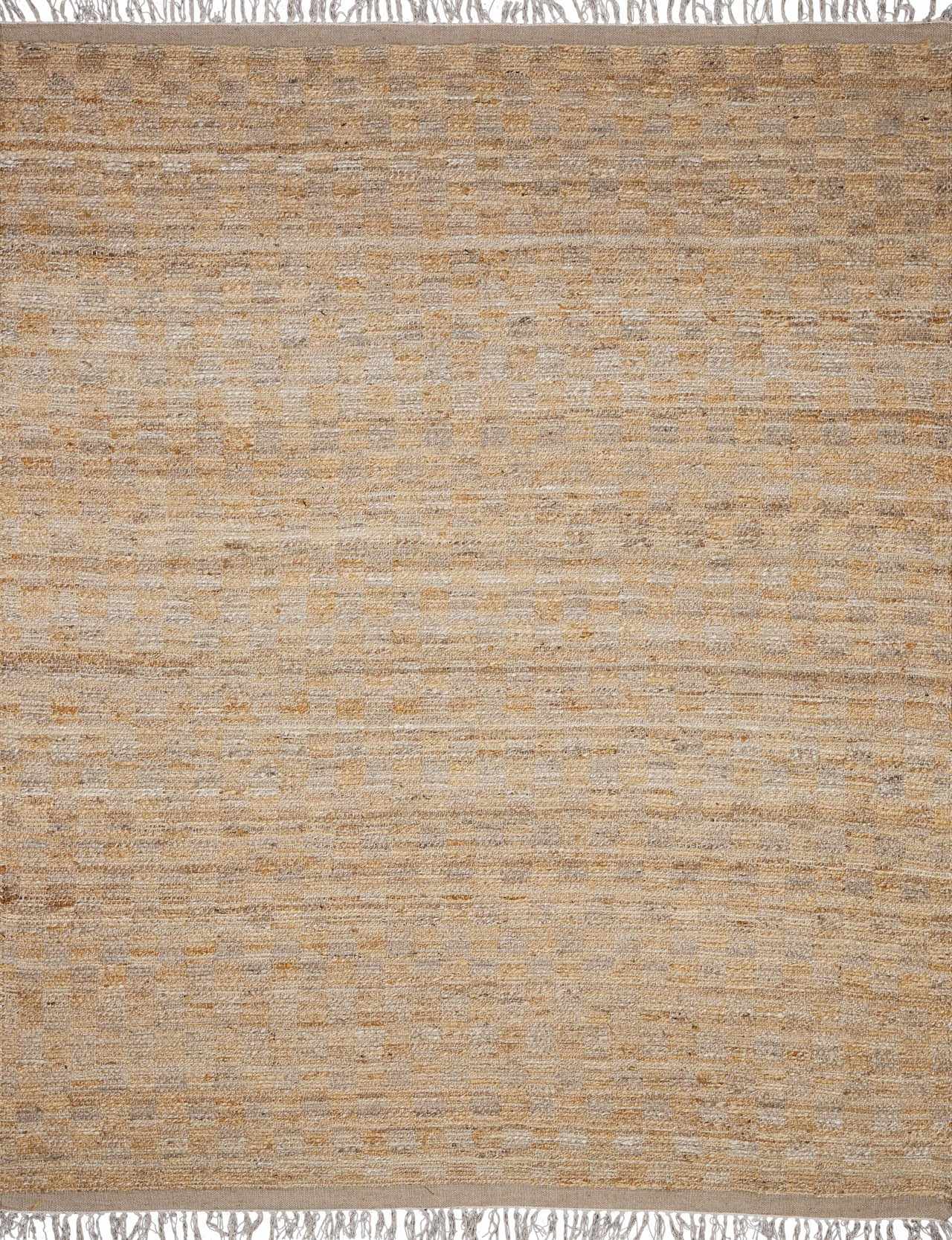 Lonut Checkered Jute Area Rug - Clearance - Ornate Home