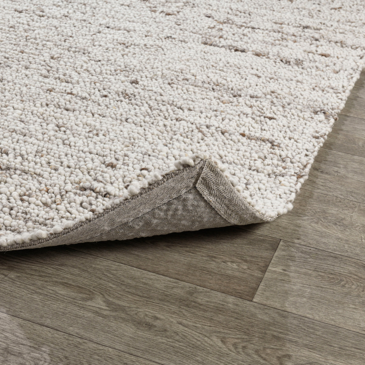 Loomis Ivory/Natural Wool Rug - Ornate Home