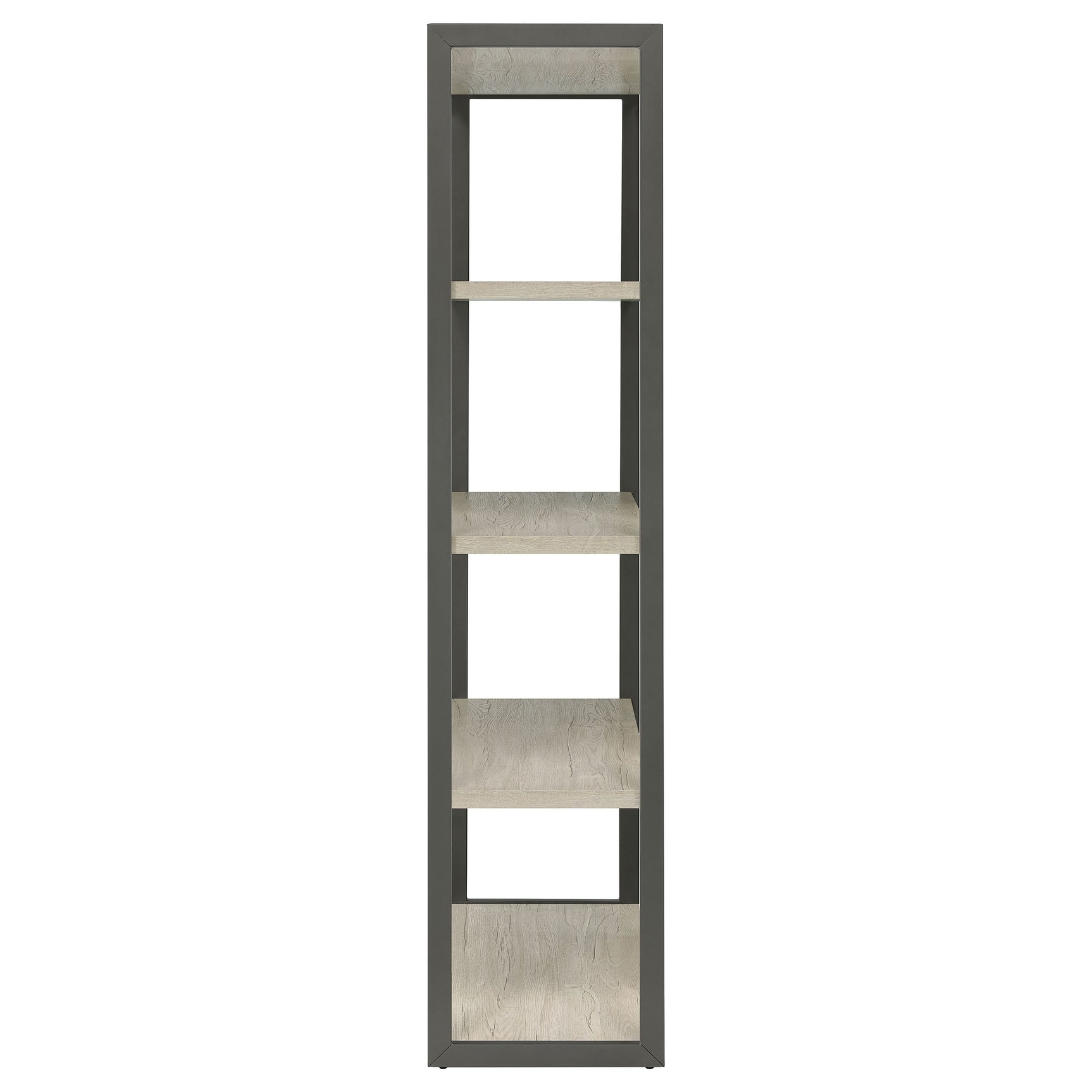 Loomis Whitewashed Grey Bookshelf - Ornate Home