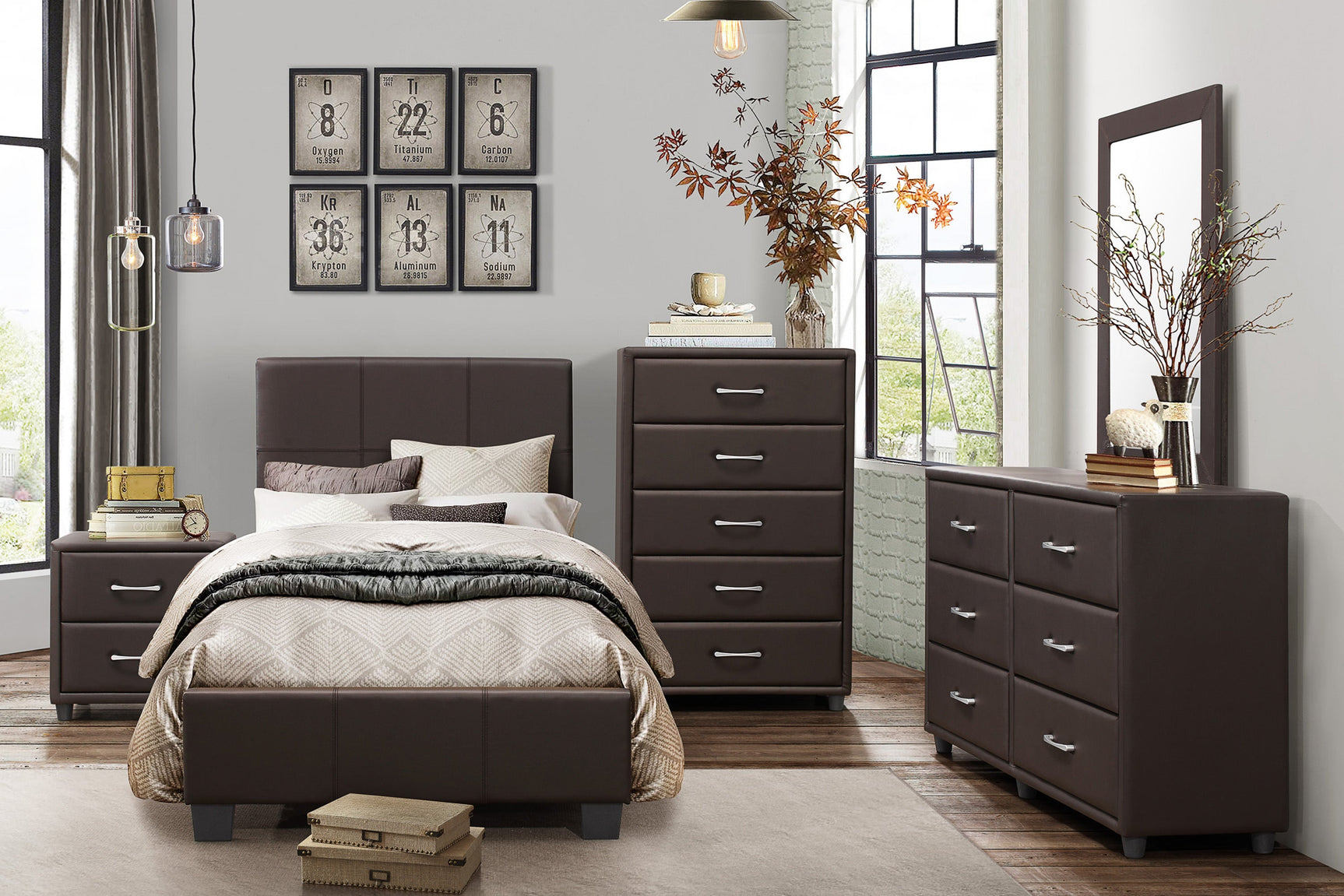 Lorenzi Brown Chest - Ornate Home