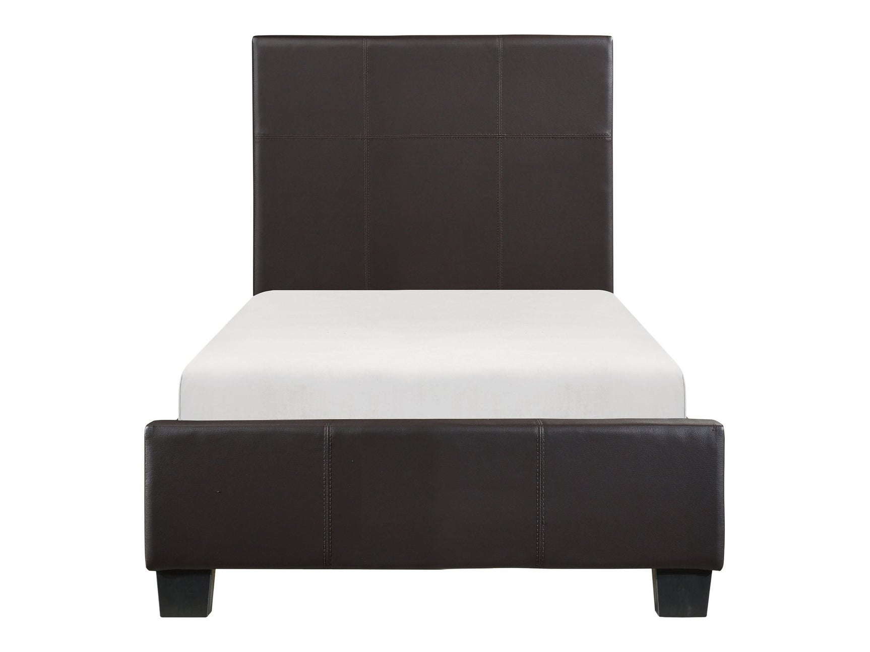 Lorenzi Brown Twin Platform Bed - Ornate Home