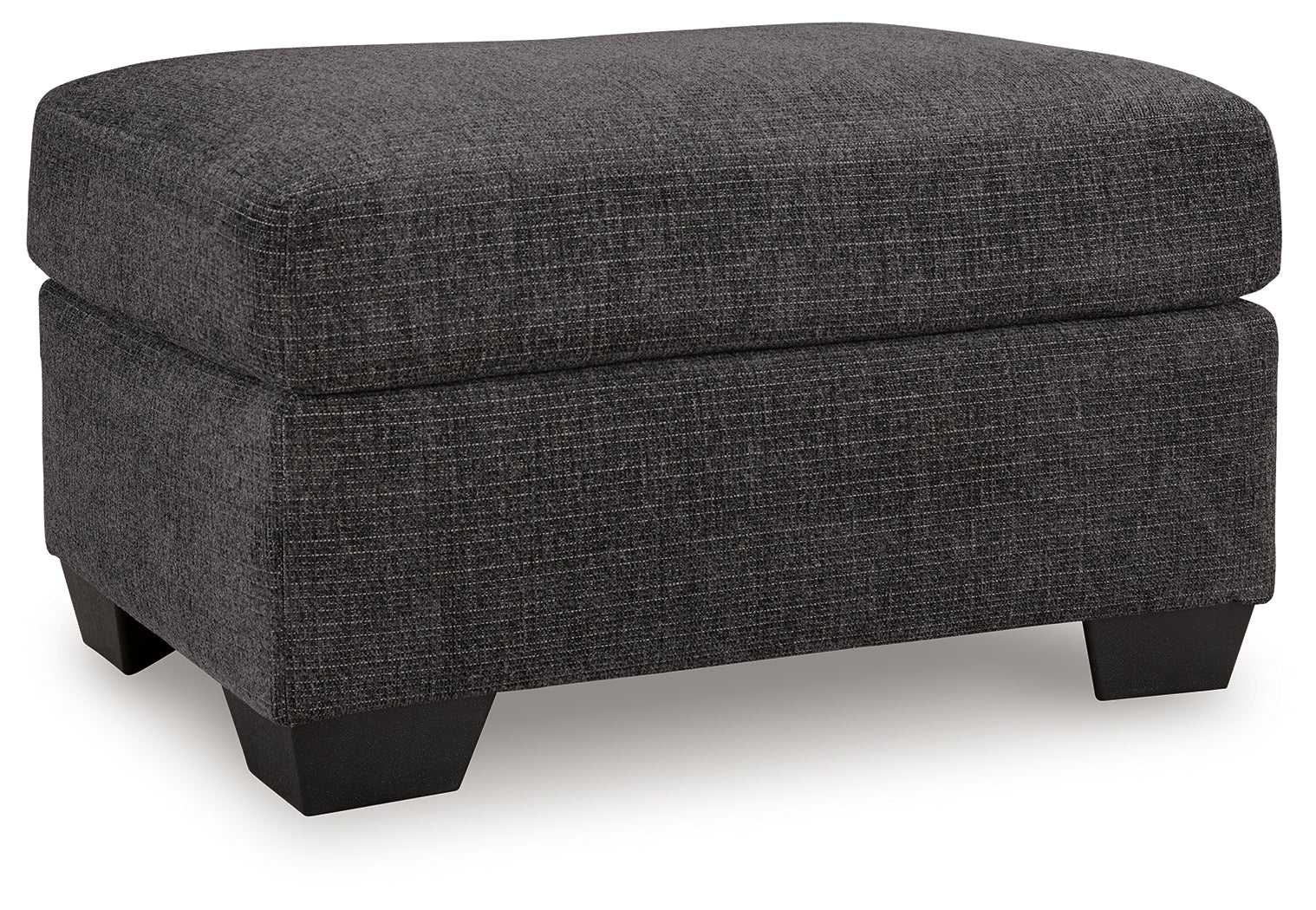 Loreo Ebony Ottoman (Online Special Price) - Ornate Home