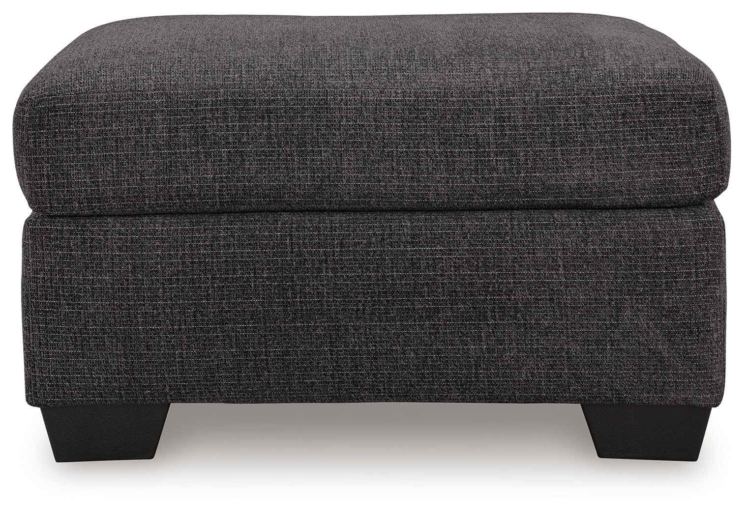 Loreo Ebony Ottoman - Ornate Home