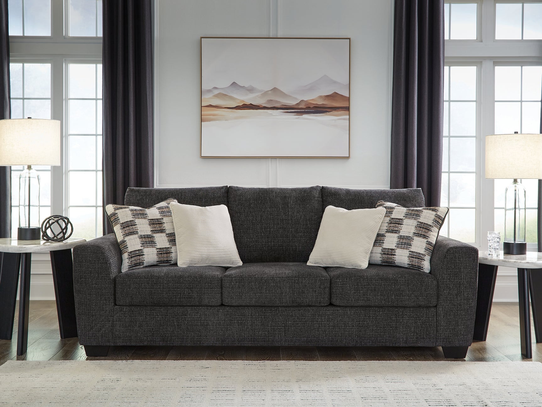 Loreo Ebony Queen Sofa Sleeper (Online Special Price) - Ornate Home