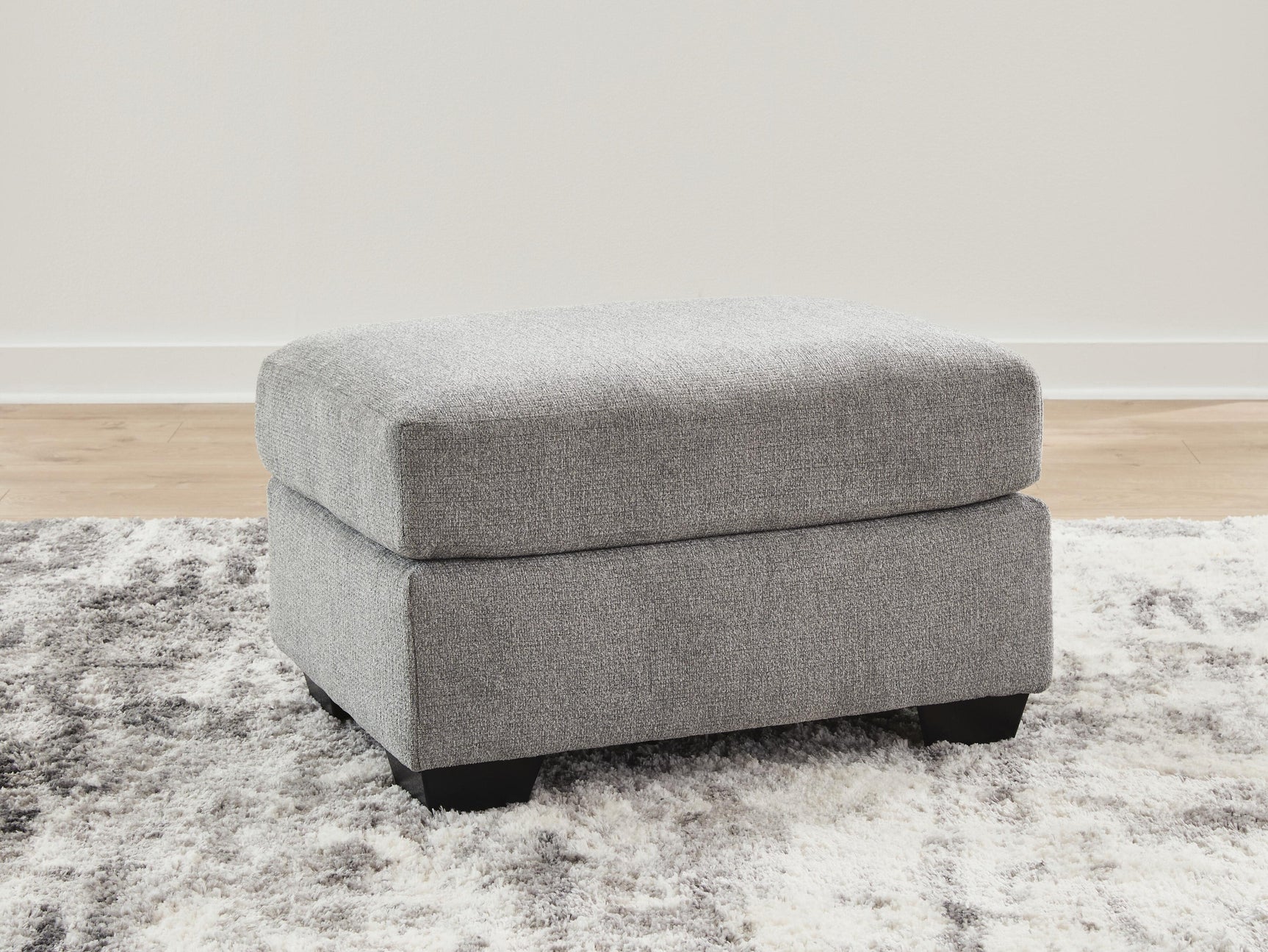 Loreo Flint Ottoman - Ornate Home
