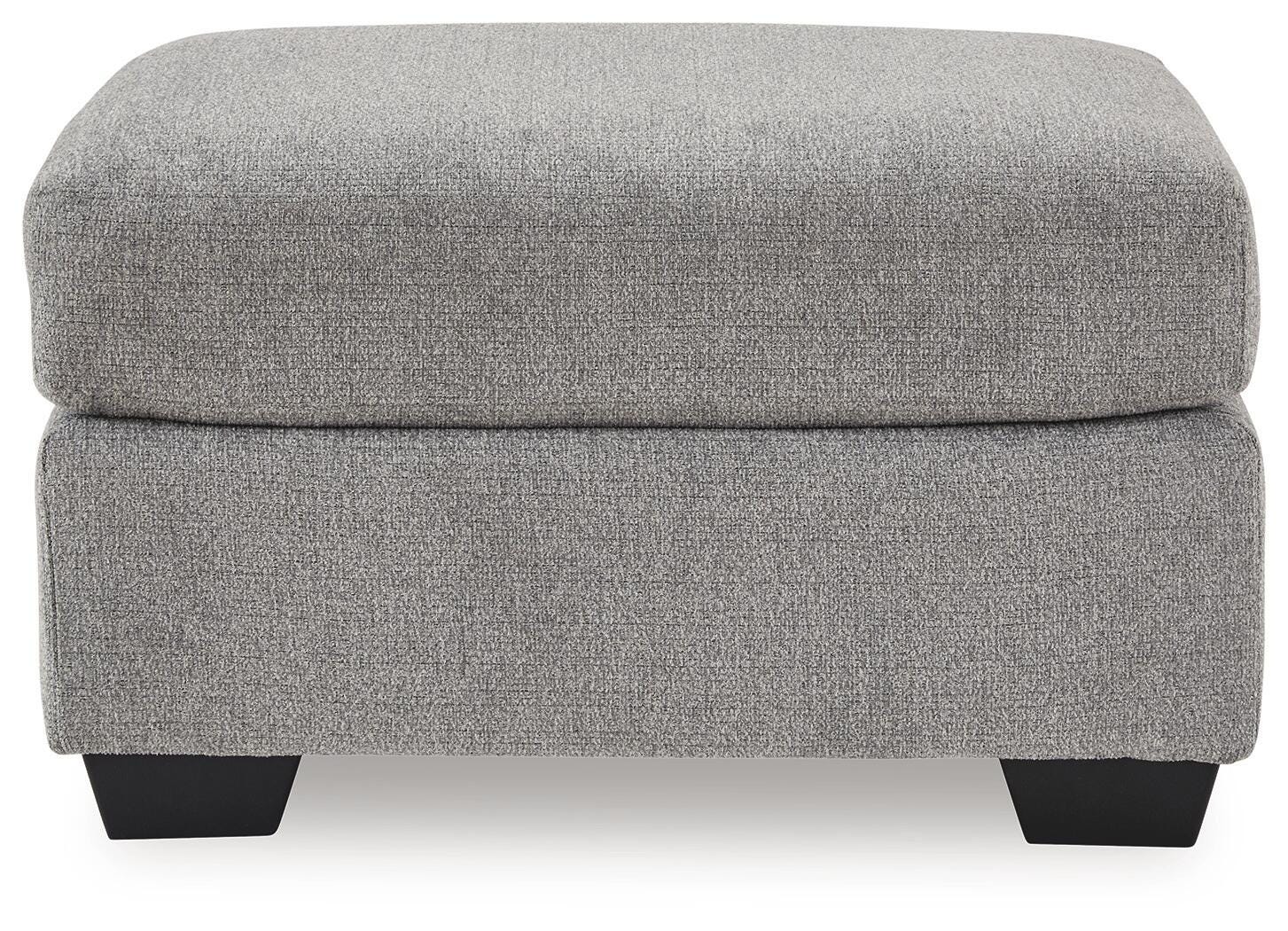 Loreo Flint Ottoman - Ornate Home