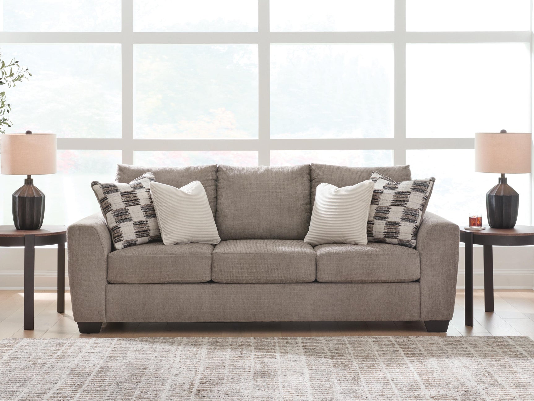 Loreo Truffle Sofa - Ornate Home