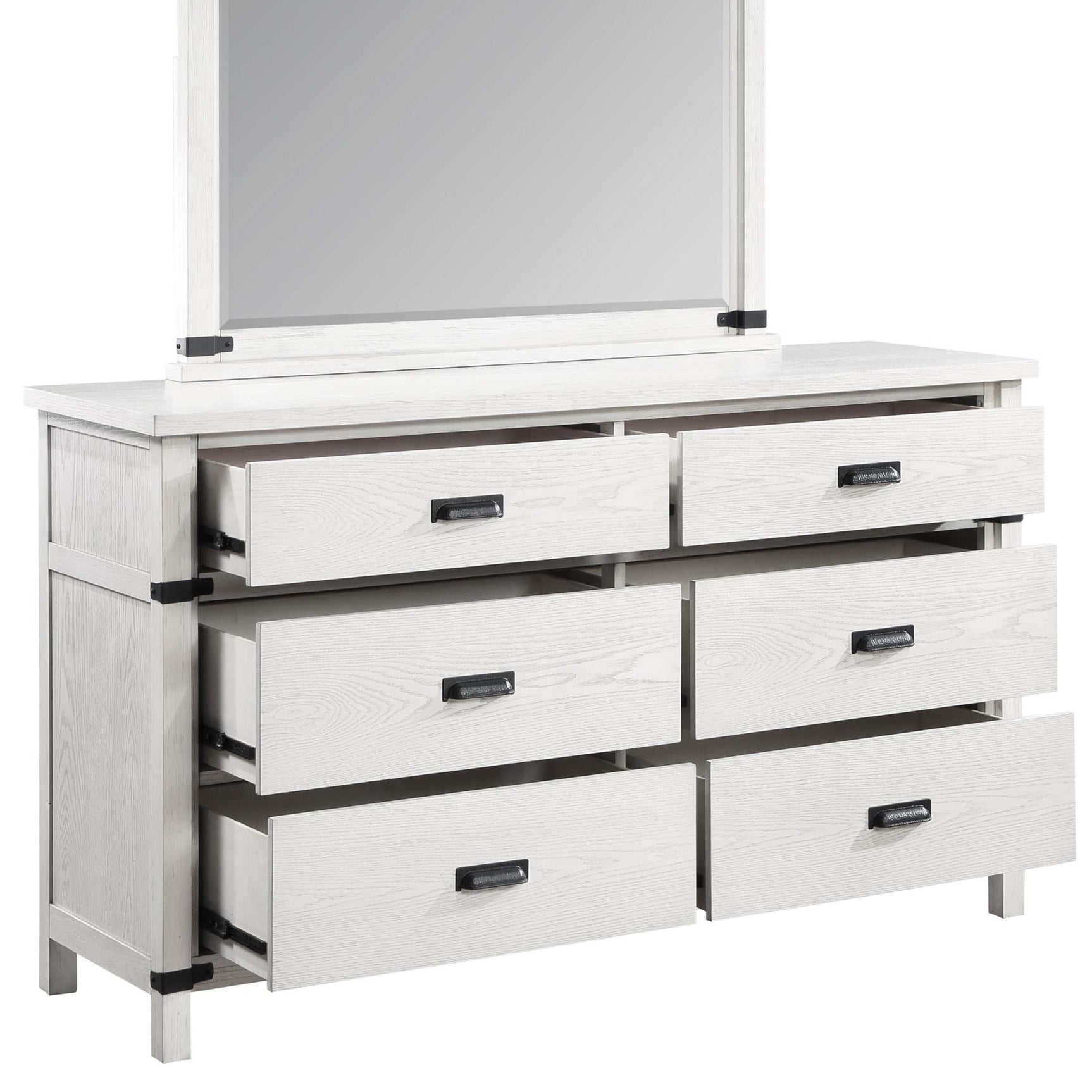 Loretta Antique White Dresser - Ornate Home