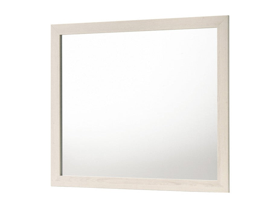 Lorraine Antique White Dresser Mirror - Ornate Home