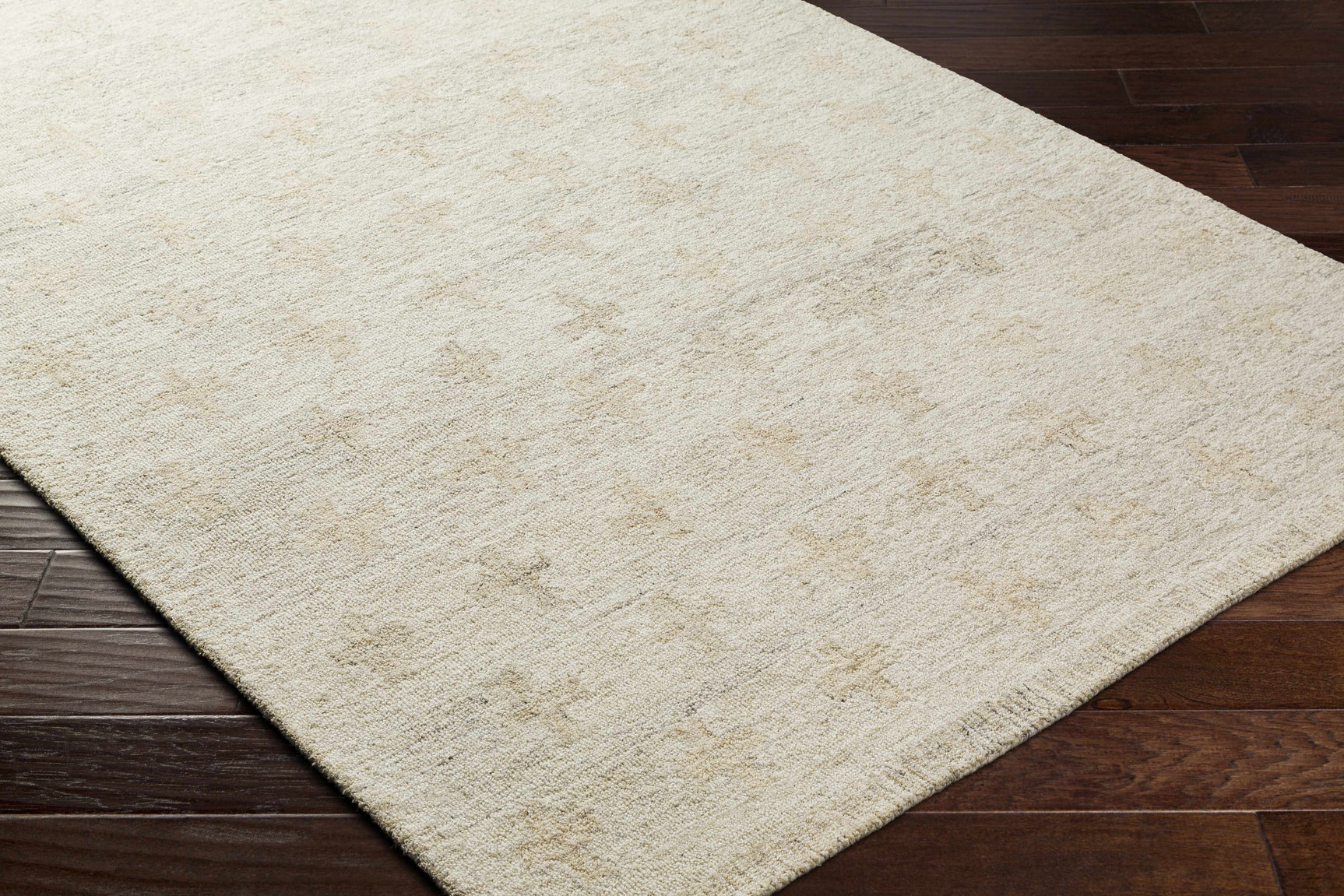 Lotta Peach Modern Wool Area Rug - Ornate Home