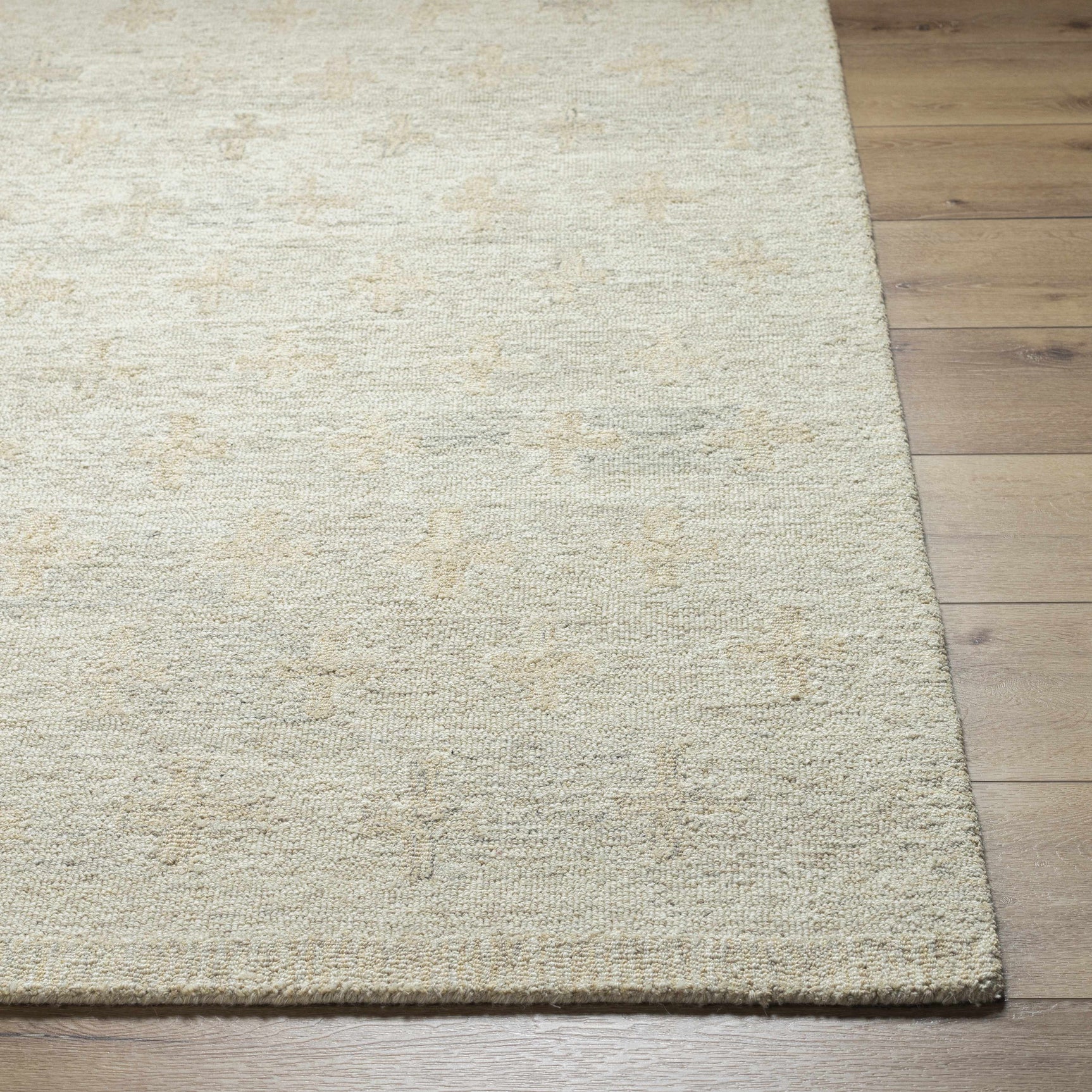 Lotta Peach Modern Wool Area Rug - Ornate Home