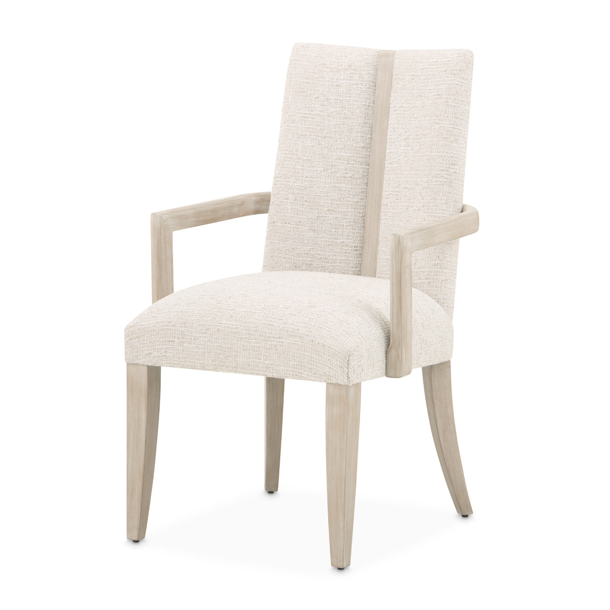 Lotus Bay Sand/Tusk Dining Arm Chair - Ornate Home