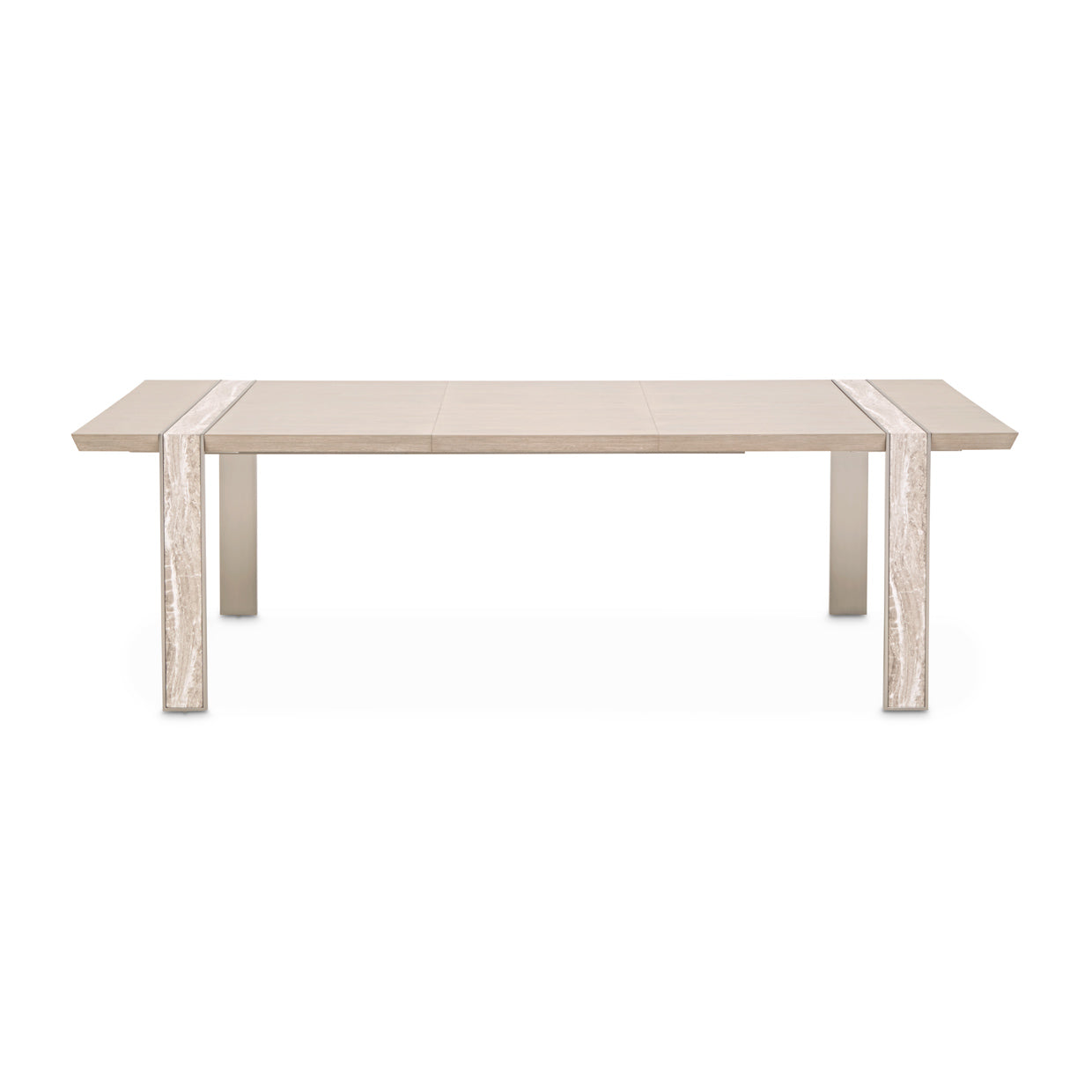 Lotus Bay Sand Wide Rectangular Dining Table - Ornate Home