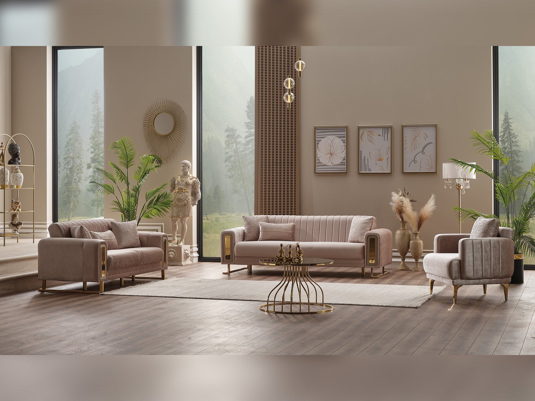 Lotus Cream Chair
