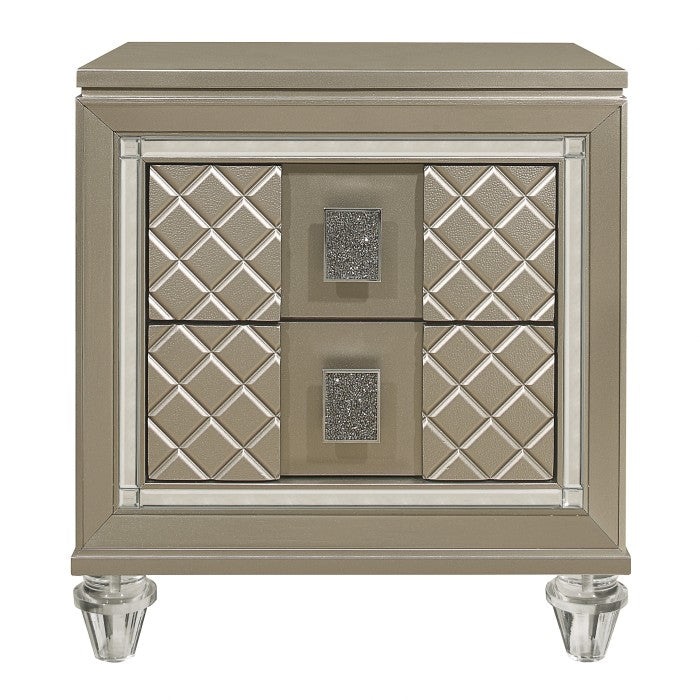 Loudon Champagne Youth Nightstand - Ornate Home