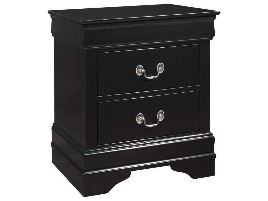 Louis Philip Black Sleigh Bedroom Sets - Ornate Home