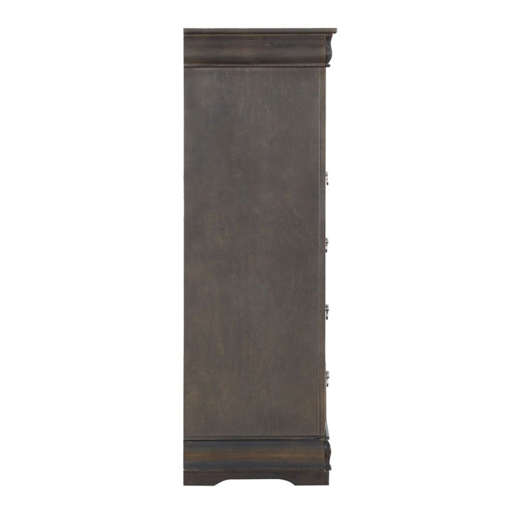 Louis Philippe Dark Gray Chest - Ornate Home
