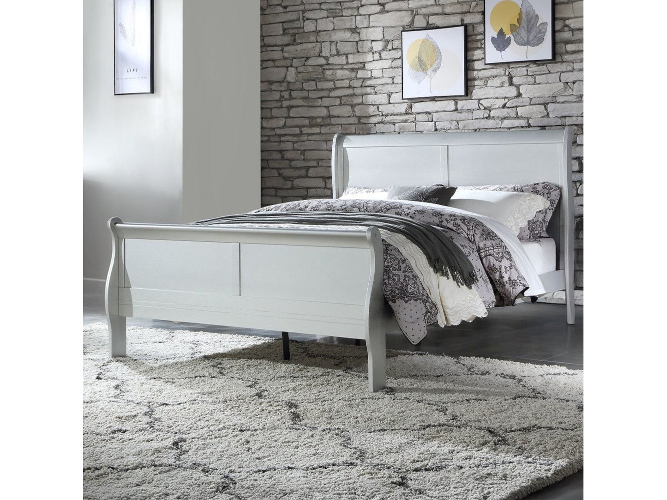 Louis Philippe Full Bed - Ornate Home