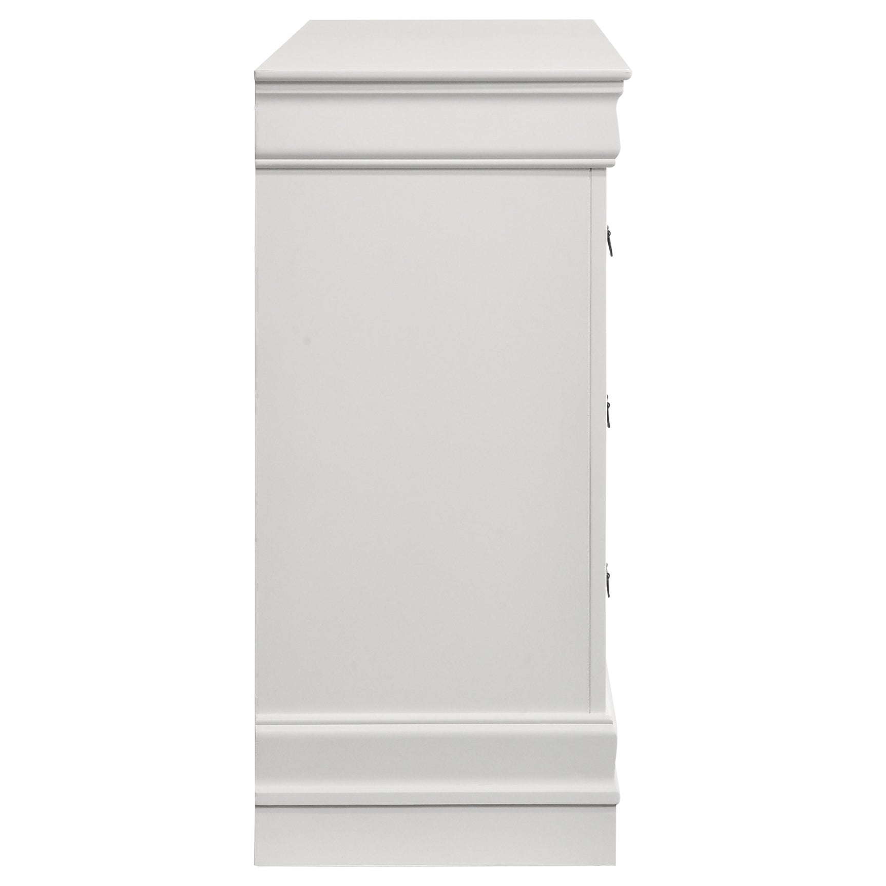 Louis Philippe White 6-drawer Dresser - Ornate Home