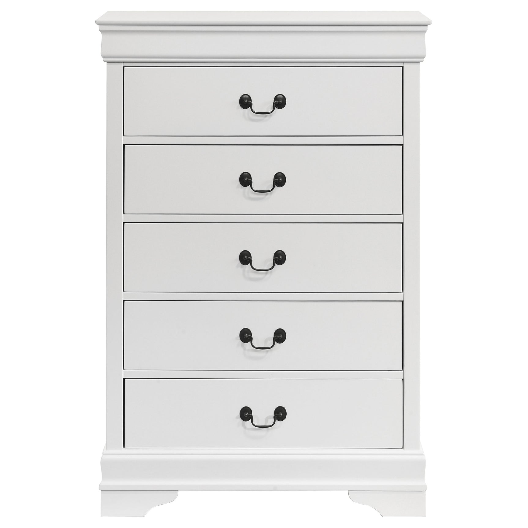 Louis Philippe White Chest - Ornate Home