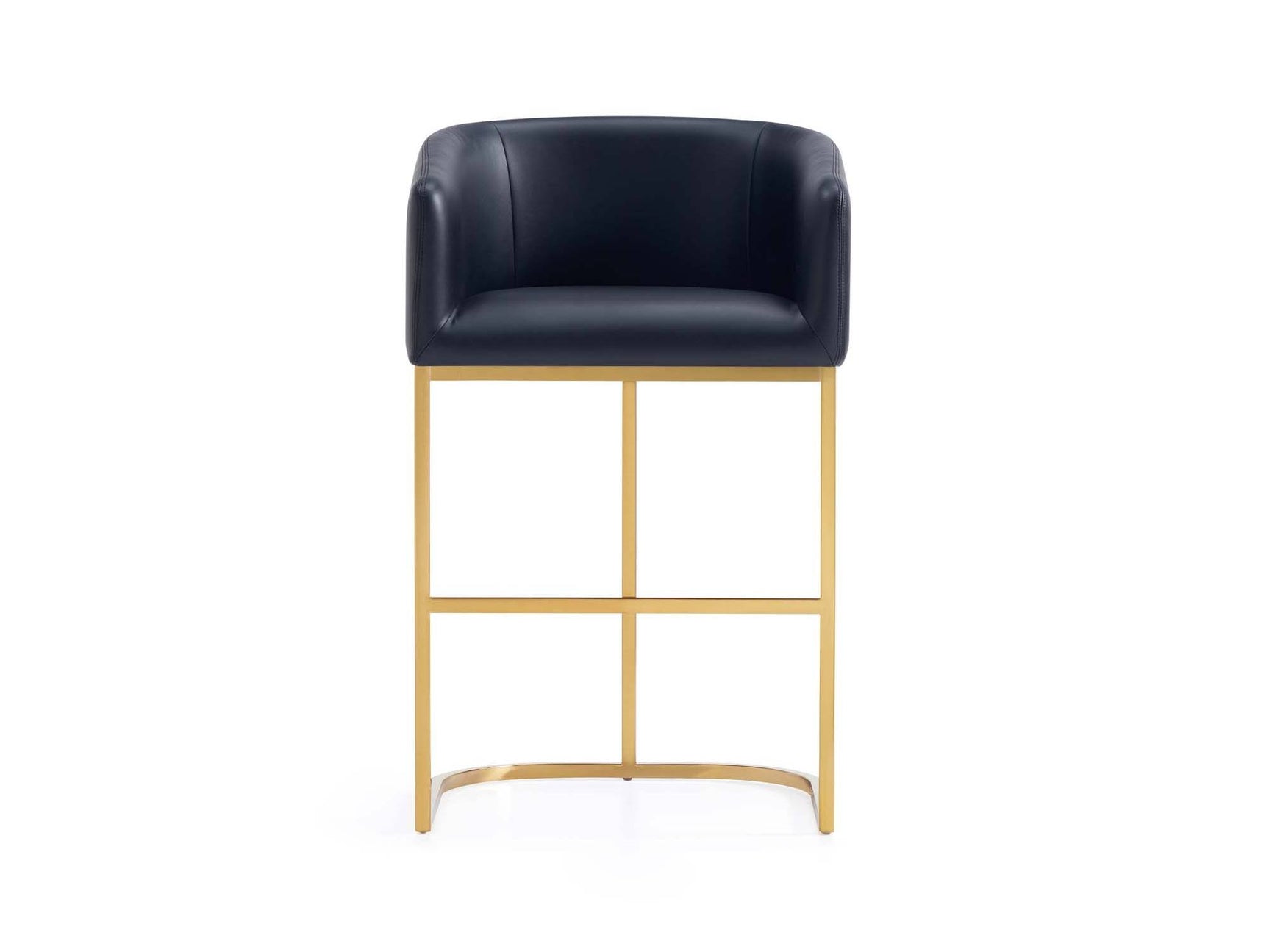 Louvre Counter Stool in Black - Ornate Home