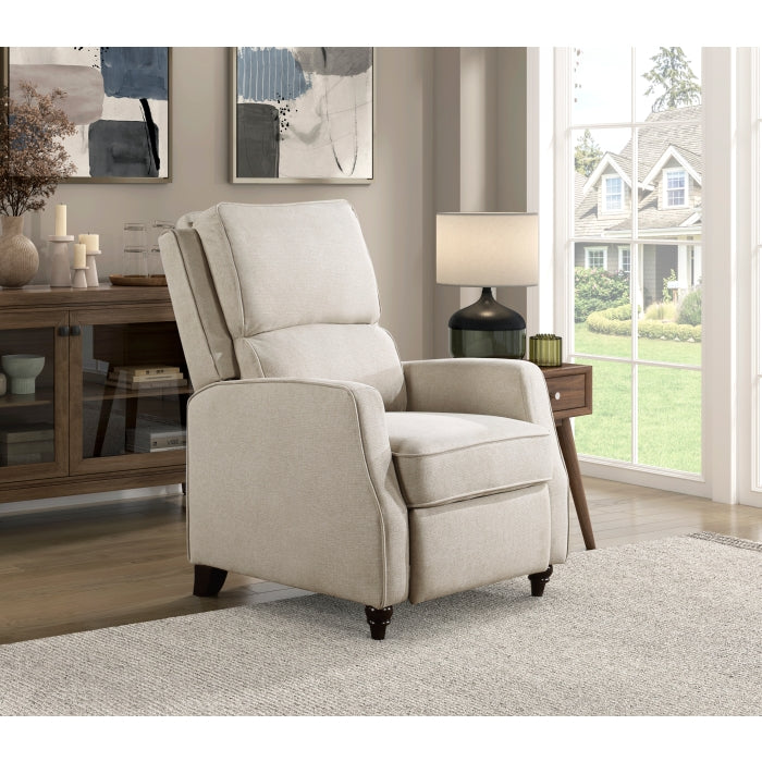 Loveland Beige Reclining Chair - Ornate Home