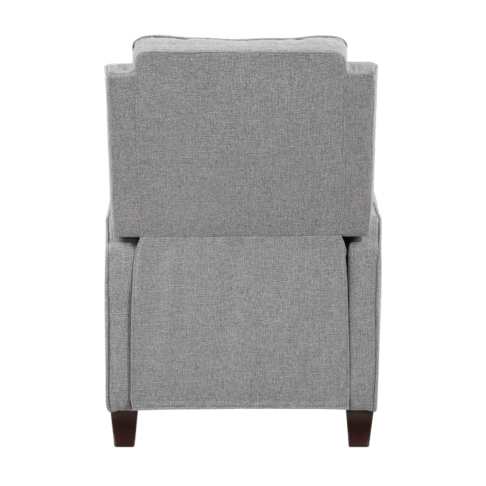 Loveland Gray Back Reclining Chair - Ornate Home