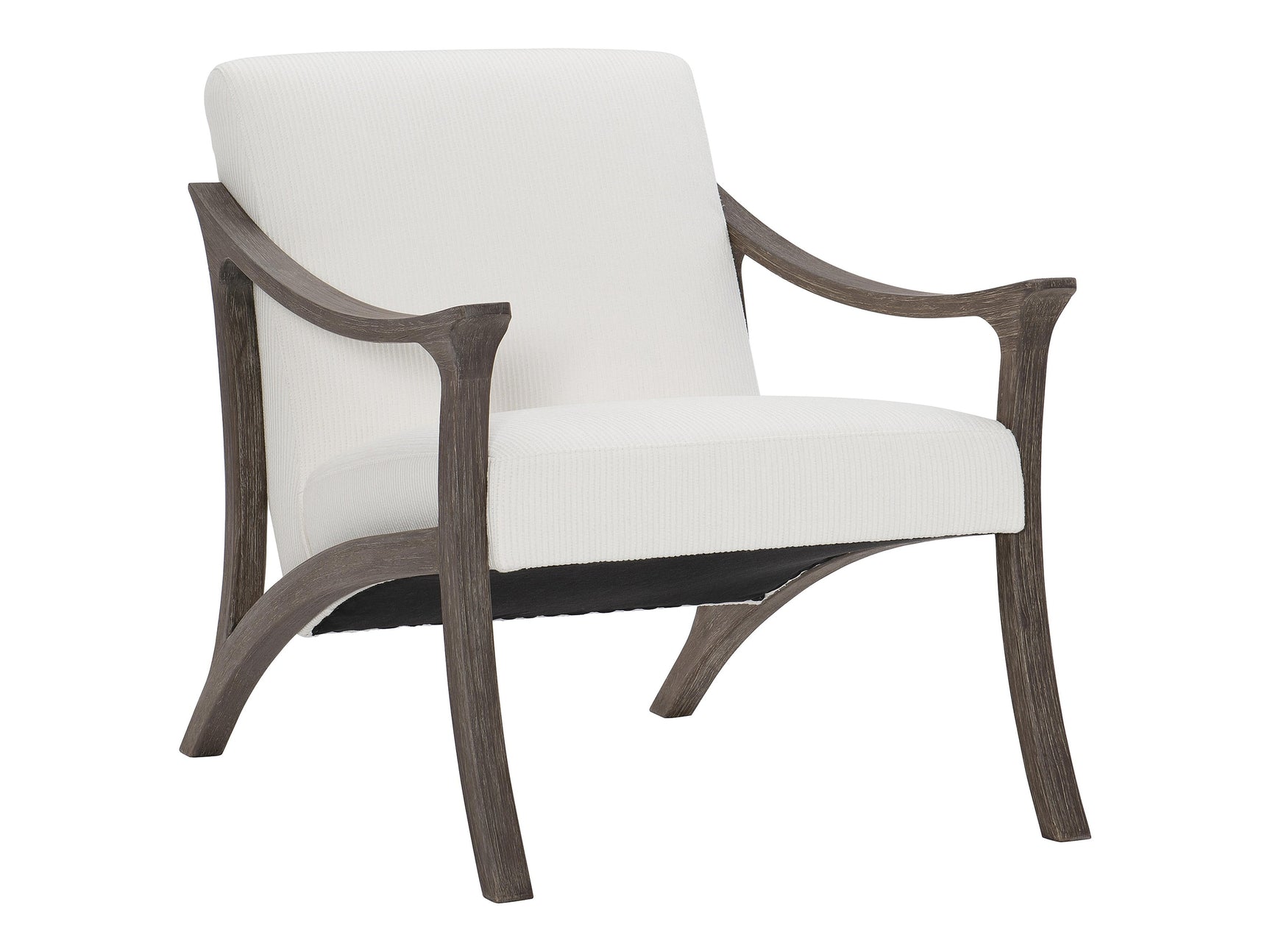 Lovina Smoked Truffle/White/Cream Outdoor Chair - Ornate Home