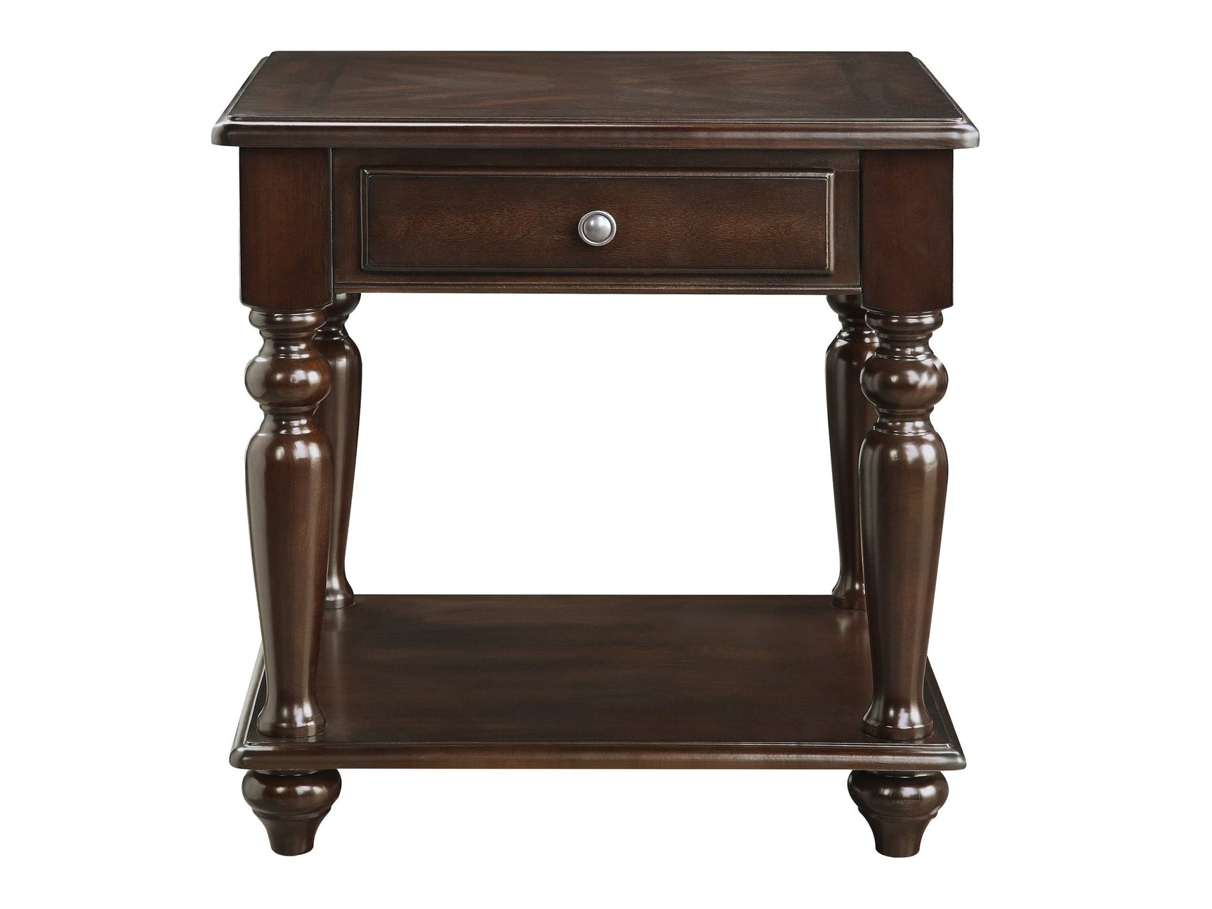 Lovington Espresso End Table - Ornate Home