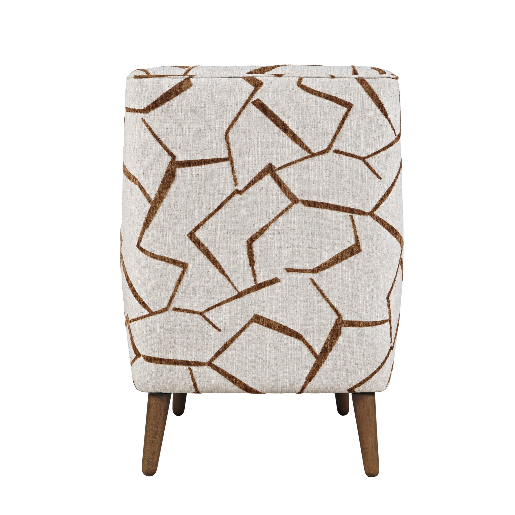 Lowry Brown Accent Chair - Ornate Home