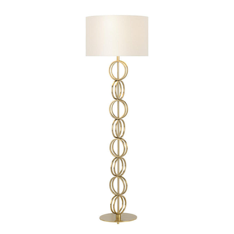 Loxton Gold Floor Lamp - Ornate Home