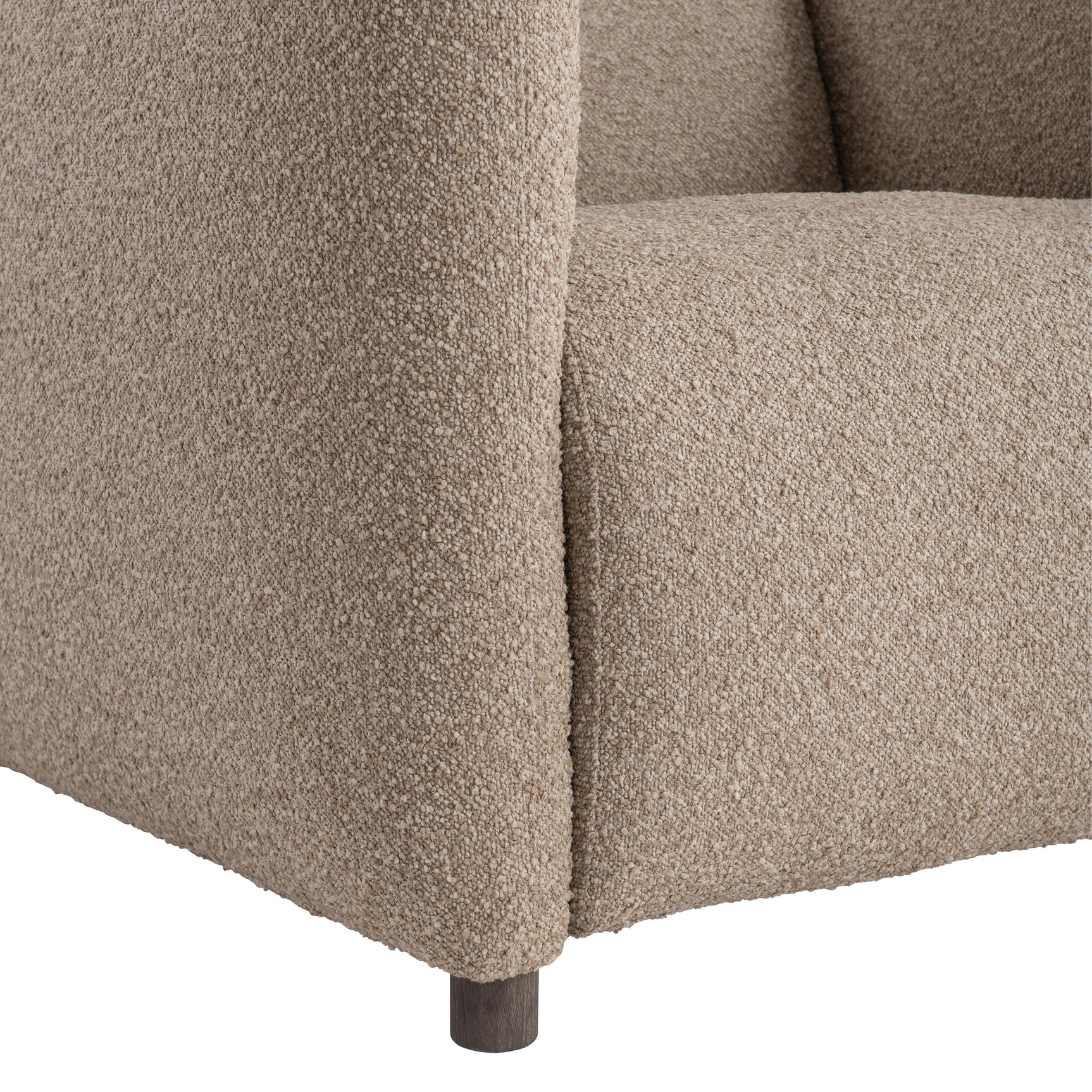 Luc Brown Fabric Power Motion Chair - Ornate Home