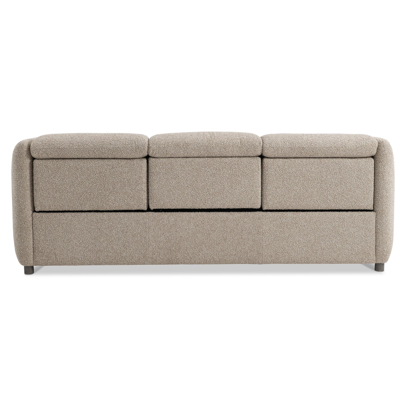 Luc Brown Fabric Power Motion Sofa - Ornate Home