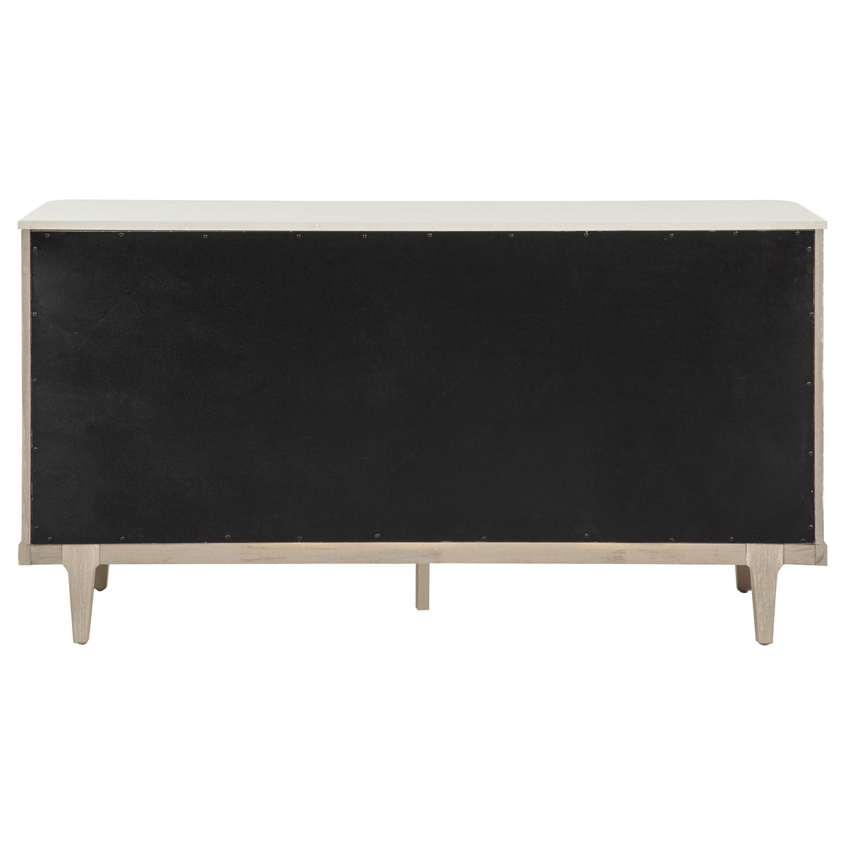 Lucaire Sandstone 2-door 3-drawer Cultured Marble Top Sideboard - Ornate Home