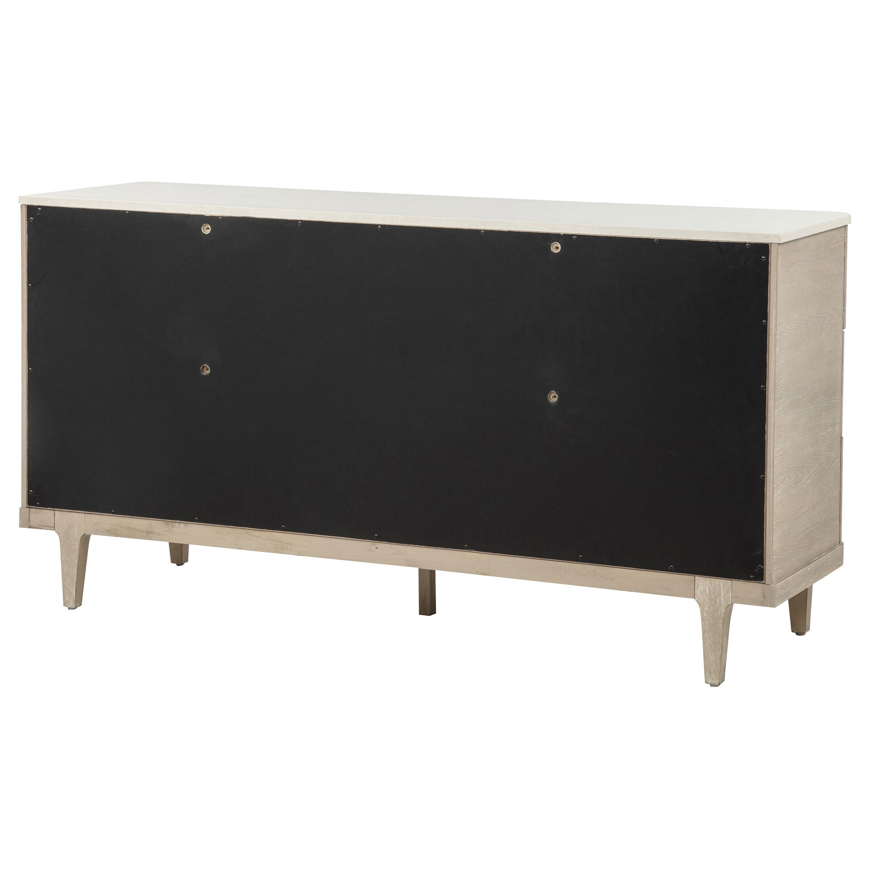 Lucaire Sandstone 6-drawer Dresser Cabinet - Ornate Home