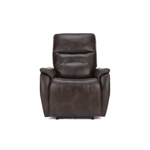 Lucas Brown Push-Back Recliner - Ornate Home