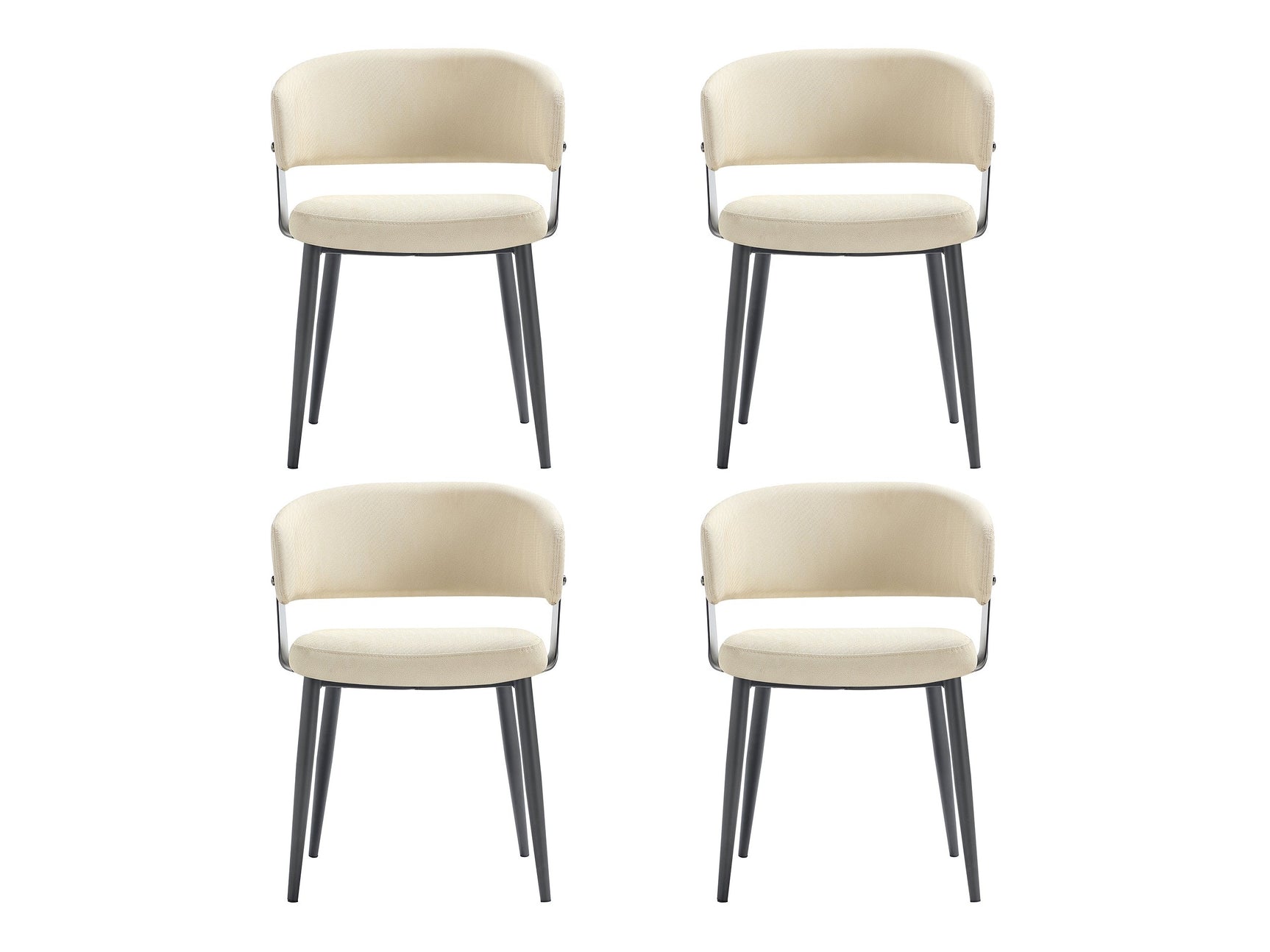 Luce Dining Chair in Sand (set of 4) - Ornate Home