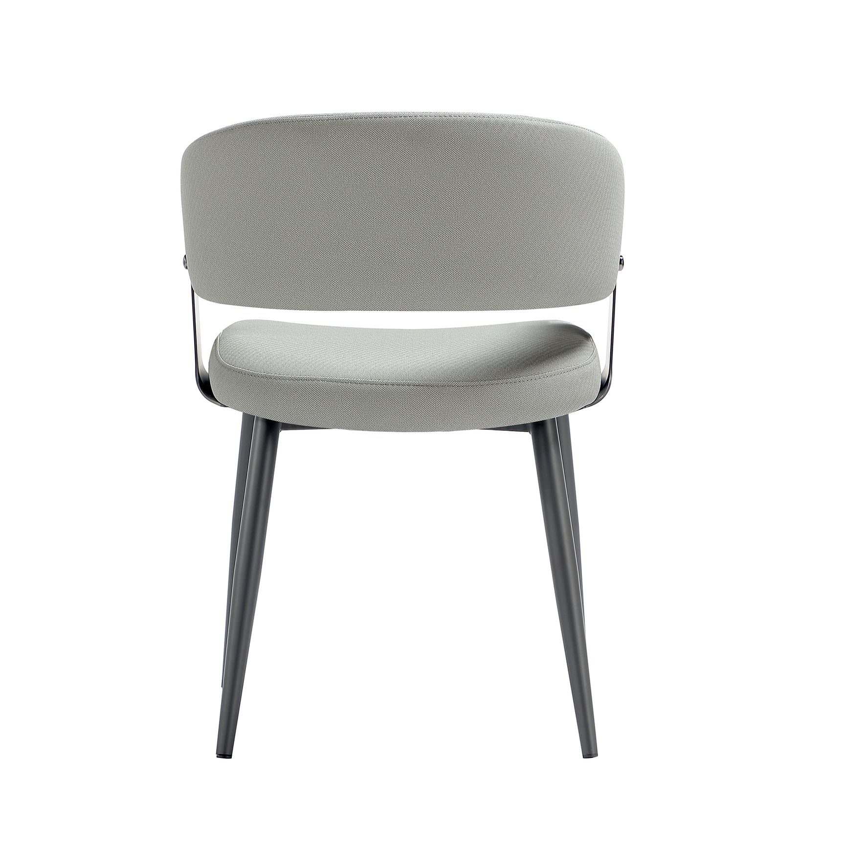 Luce Dining Chair in Stone Grey (set of 2) - Ornate Home