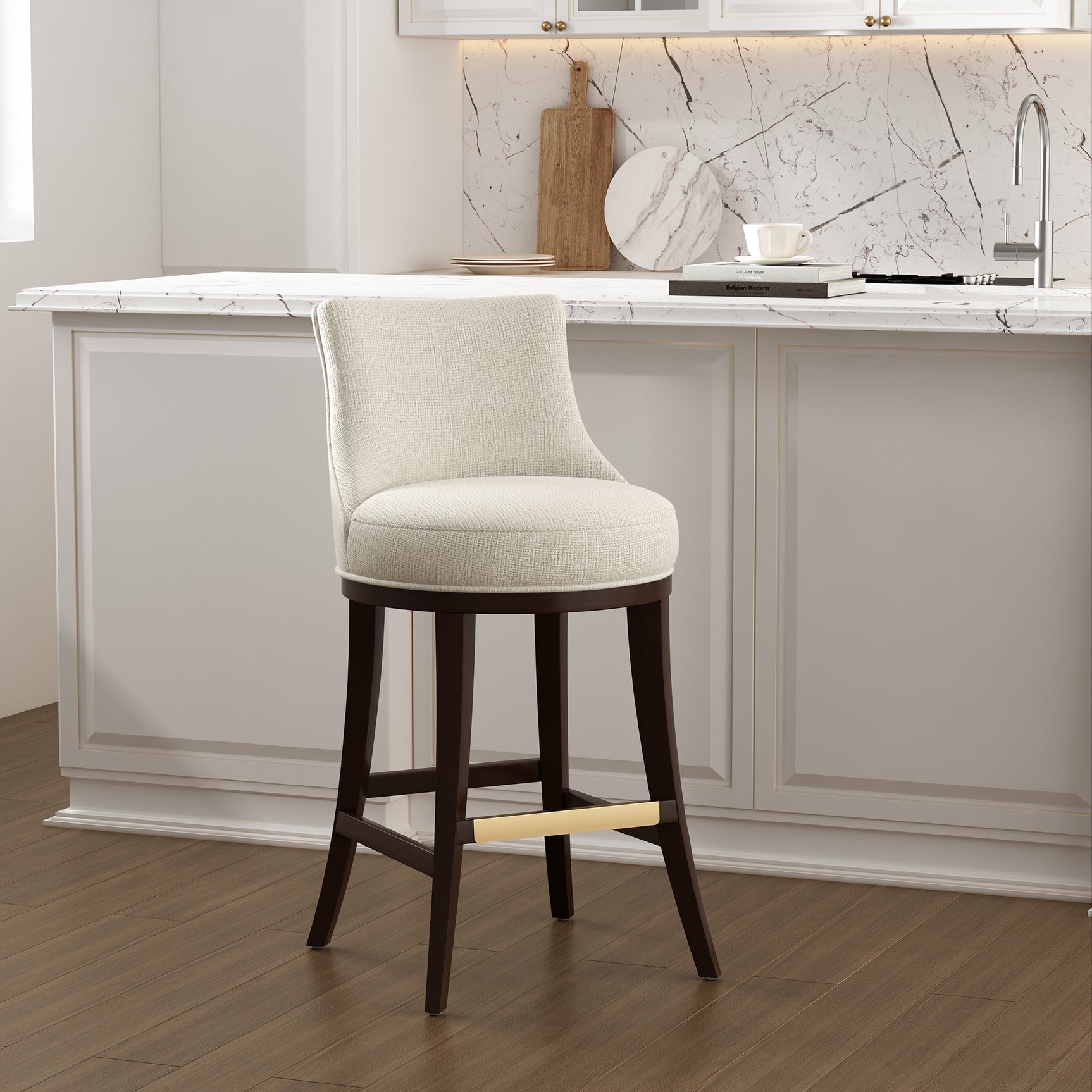 Lucia Barstool in Natural - Ornate Home