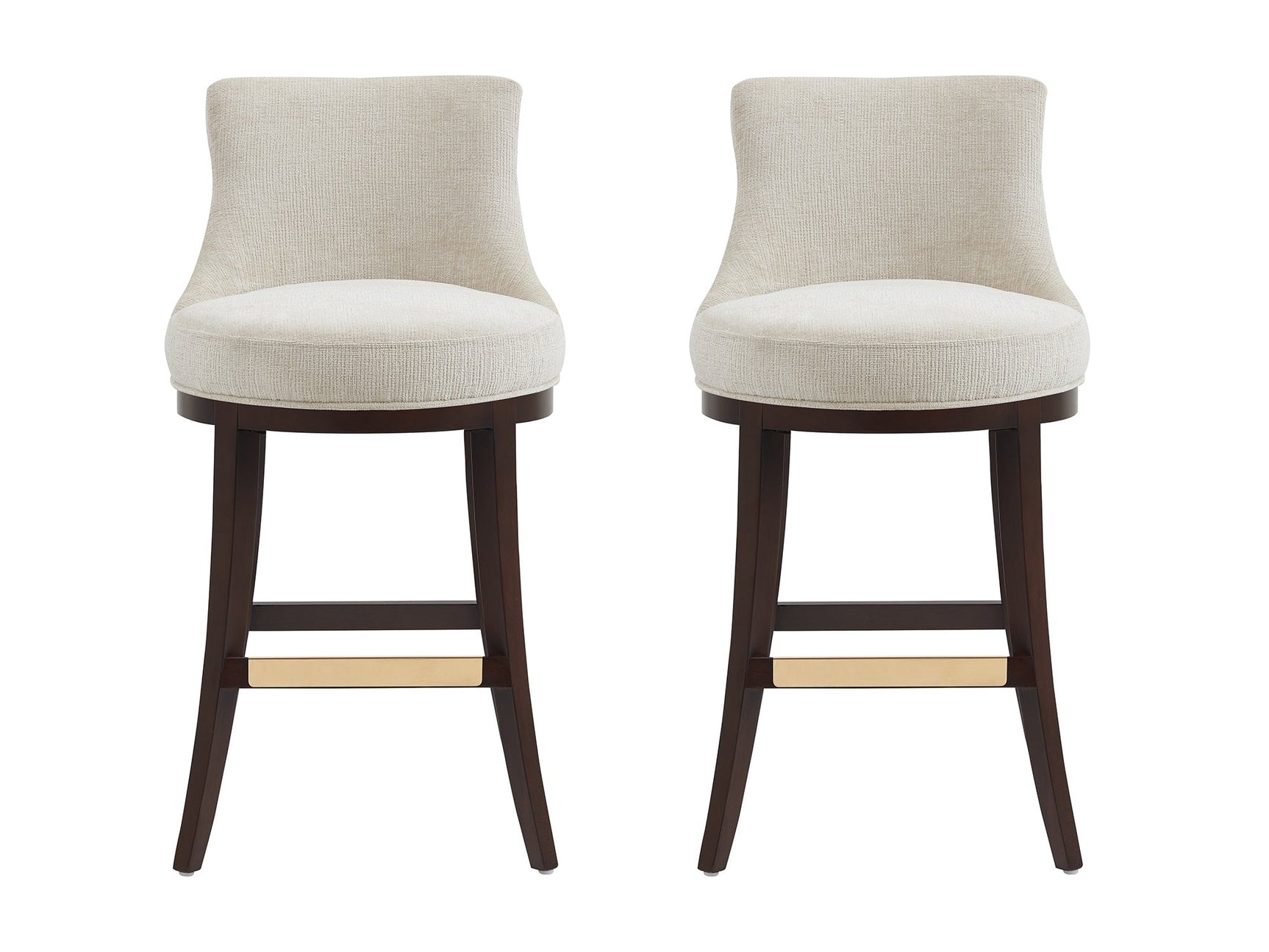 Lucia Barstool in Natural (set of 2) - Ornate Home