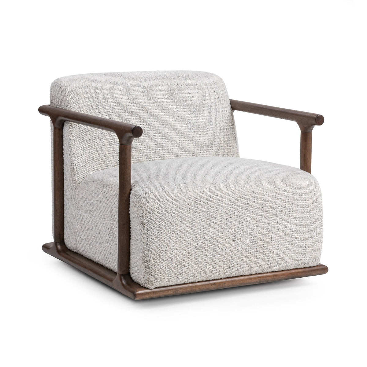 Lucia Ivory Swivel Chair