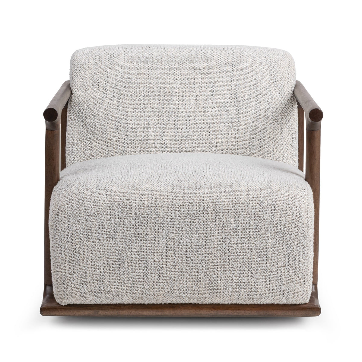 Lucia Ivory Swivel Chair